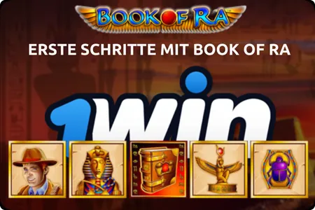 Erste Schritte mit Book of Ra im 1Win Casino