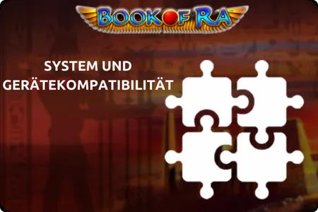 System und Gerätekompatibilität book of ra