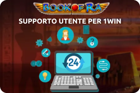 Assistenza Clienti per i Giocatori 1Win book of ra