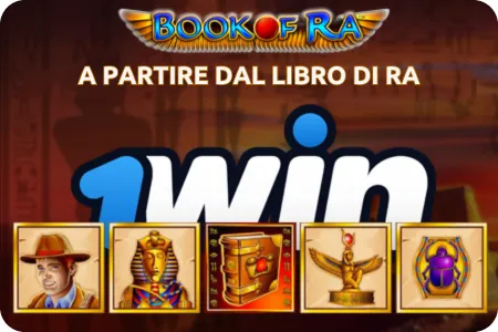 Iniziare con Book of Ra su 1Win