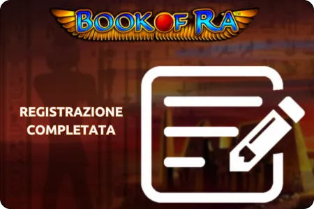 Registrazione completata