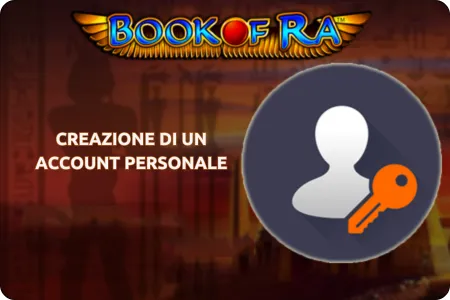 Creazione di un account personale book of ra