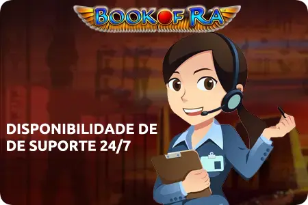 Disponibilidade dos Serviços de Suporte book of ra