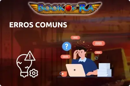 Erros comuns a evitar book of ra