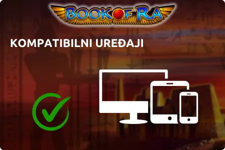 Kompatibilni uređaji Book of Ra