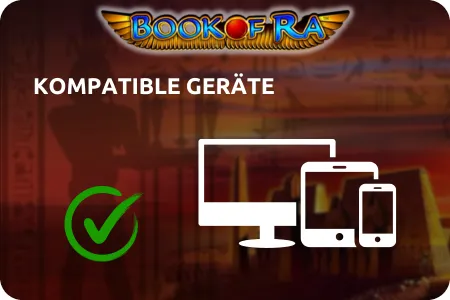 Kompatible Geräte book of ra