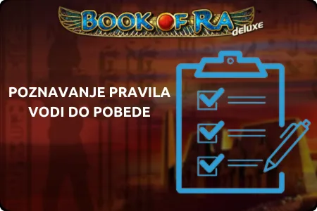 Osnovna pravila i način igre book of ra