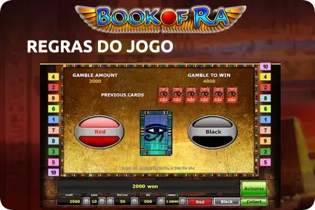 Regras do jogo book of ra