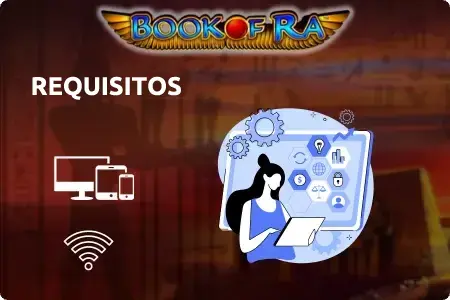 Requisitos para jogar a Demo book of ra