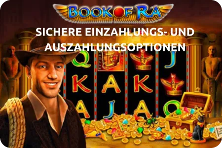 Sichere Einzahlungs- und Auszahlungsoptionen book of ra