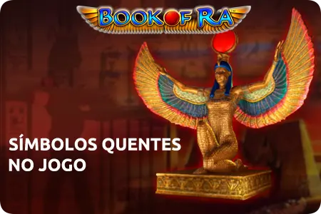 Símbolos quentes no jogo book of ra