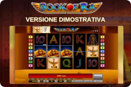 Versione dimostrativa book of ra