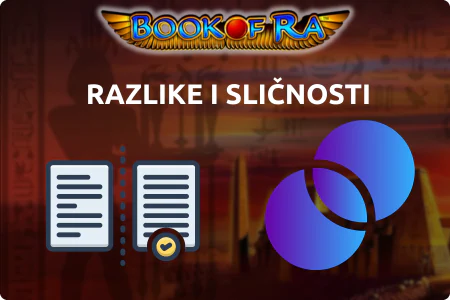 razlike i sličnosti book of ra