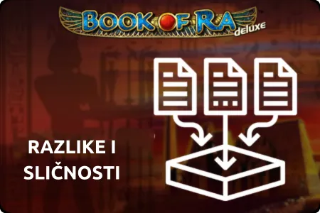 razlike i slicnosti book of ra